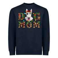 Christmas Dog Mom Bull Terrier Heavyweight Sweatshirt | Teevron