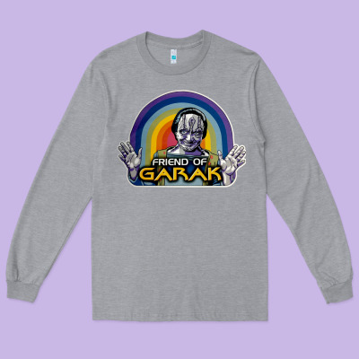 Friend Of Garak Long Sleeve Tee Designed By Artisfamous