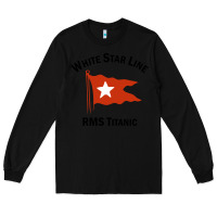 Black white star line (1) Long Sleeve Tee - artisFamous