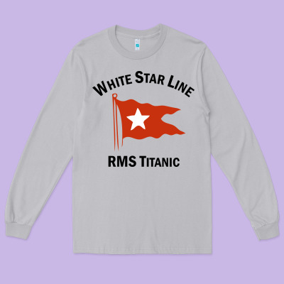 White Star Line (1) Long Sleeve Tee Designed By Artisfamous