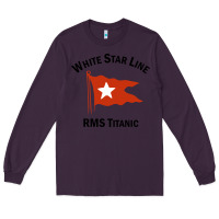 Plum white star line (1) Long Sleeve Tee - artisFamous