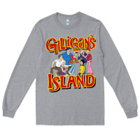 Heather Grey gilligan island Long Sleeve Tee - artisFamous