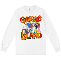 White gilligan island Long Sleeve Tee - artisFamous