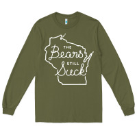 Army Green the bears still suck Long Sleeve Tee - artisFamous