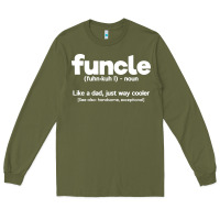 Army Green funcle definition Long Sleeve Tee - artisFamous