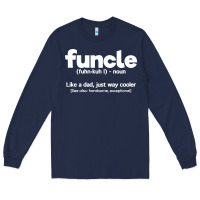 Navy funcle definition Long Sleeve Tee - artisFamous