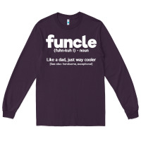 Plum funcle definition Long Sleeve Tee - artisFamous