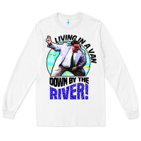 White chris farley   matt foley nostalgia Long Sleeve Tee - artisFamous