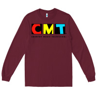 Burgundy cmt Long Sleeve Tee - artisFamous