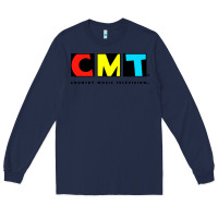 Navy cmt Long Sleeve Tee - artisFamous