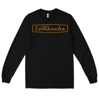 Black comanche piper Long Sleeve Tee - artisFamous