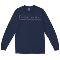 Navy comanche piper Long Sleeve Tee - artisFamous
