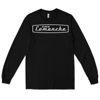 Black comanche piper Long Sleeve Tee - artisFamous