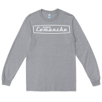 Heather Grey comanche piper Long Sleeve Tee - artisFamous