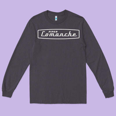 Comanche Piper Long Sleeve Tee Designed By Artisfamous