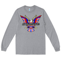 Heather Grey diplomats music Long Sleeve Tee - artisFamous