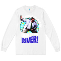 White chris farley   matt foley nostalgia Long Sleeve Tee - artisFamous