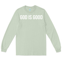 Matcha god is good Long Sleeve Tee - artisFamous