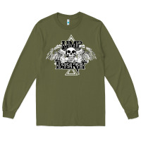 Army Green Limp Bizkit Essential Long Sleeve Tee - artisFamous