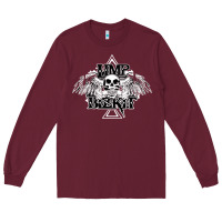 Burgundy Limp Bizkit Essential Long Sleeve Tee - artisFamous