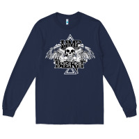Navy Limp Bizkit Essential Long Sleeve Tee - artisFamous