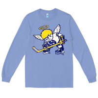 Colony Blue fighting saints Long Sleeve Tee - artisFamous