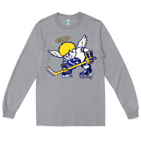 Heather Grey fighting saints Long Sleeve Tee - artisFamous