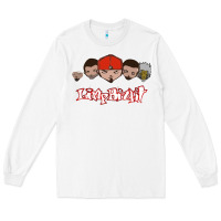 White Limp Bizkit Essential Long Sleeve Tee - artisFamous
