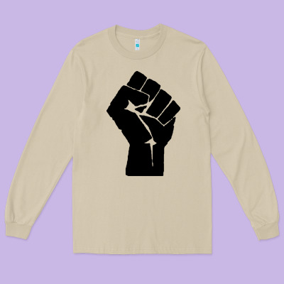 Fist Long Sleeve Tee Designed By Artisfamous