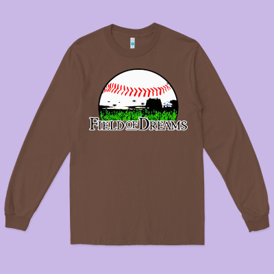 Field Of Dreams Long Sleeve Tee Designed By Artisfamous