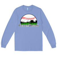 Colony Blue field of dreams Long Sleeve Tee - artisFamous