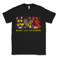 Black peace love crawfish olivia Classic Tee - OliviaCreatesArt