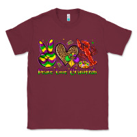 Burgundy peace love crawfish olivia Classic Tee - OliviaCreatesArt