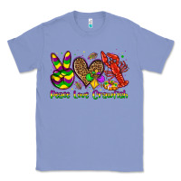 Colony Blue peace love crawfish olivia Classic Tee - OliviaCreatesArt
