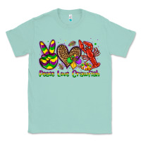 Seafoam peace love crawfish olivia Classic Tee - OliviaCreatesArt