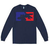 Navy Limp Bizkit Essential Long Sleeve Tee - artisFamous