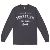 Smoke Sebastian Personalized Name Mens Birthday Long Sleeve Tee - artisFamous
