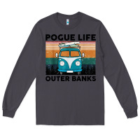 Smoke pogue life outer banks retro vintage Long Sleeve Tee - artisFamous