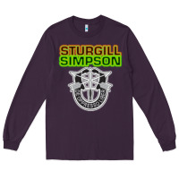 Plum Sturgill Simpson De Oppresso Liber Long Sleeve Tee - artisFamous