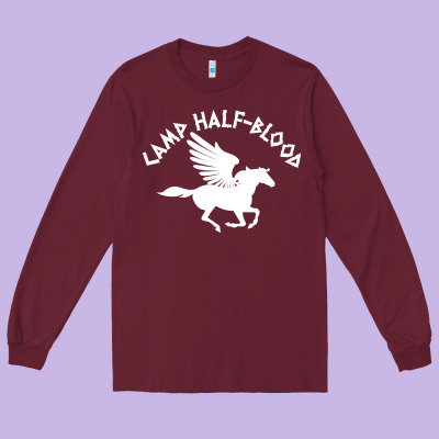 Camp Half Blood Long Sleeve Tee Designed By Artisfamous