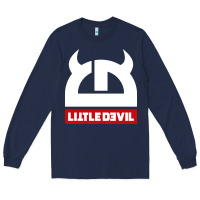 Navy little devil Long Sleeve Tee - artisFamous