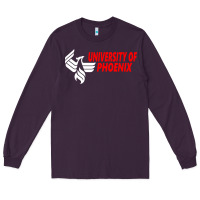 Plum university of phoenix Long Sleeve Tee - artisFamous