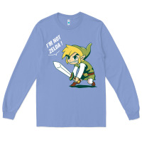 Colony Blue i’m not zelda Long Sleeve Tee - artisFamous