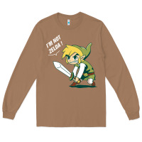 Toasted Coconut i’m not zelda Long Sleeve Tee - artisFamous