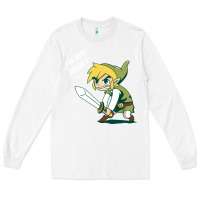 White i’m not zelda Long Sleeve Tee - artisFamous