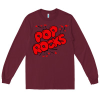 Burgundy pop rocks Long Sleeve Tee - artisFamous