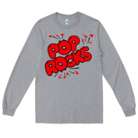 Heather Grey pop rocks Long Sleeve Tee - artisFamous