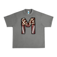 Tornado name footballcow print letter m Urban Heavy Tee - CowhideDigitalArt