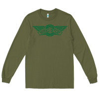 Army Green wingstop Long Sleeve Tee - artisFamous