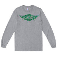 Heather Grey wingstop Long Sleeve Tee - artisFamous